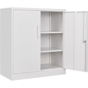 Armoire à dossiers moderne en acier à 2 tiroirs, rangement en fer réglable pour le bureau et la maison, pour une utilisation dans le salon - Product Image 1