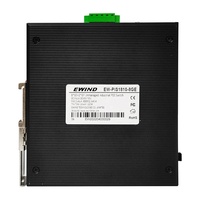 EWIND IP40 240W 48-57VDC AI Watchdog VLAN Switch PoE Industri Jaringan Tak Terkelola untuk Kamera IP CCTV dan AP Nirkabel