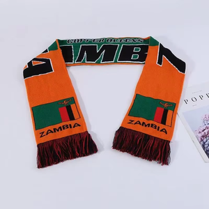 Bufanda Acrílica de Alta Calidad al por Mayor, Tejida con Jacquard, Logotipo Personalizado Impreso, para Clubes de Fútbol, Equipos Deportivos, Aficionados al Fútbol - Product Image 6