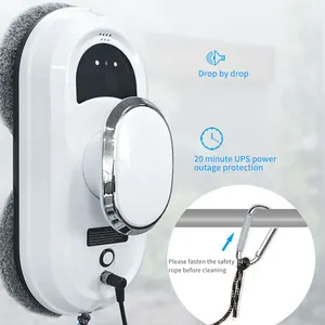 Meilleure vente de robot aspirateur automatique de haute qualité anti-chute forte aspiration outils de nettoyage de vitres