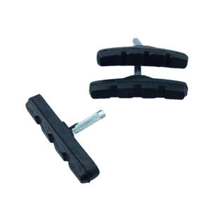 Plaquettes de frein V pour vélo de montagne, plaquettes de frein mécaniques antidérapantes en métal composite pour remplacement de pièces de vélo - Product Image 3