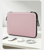 Sac pour ordinateur portable en EVA anti-pression personnalisable avec doublure rembourrée antichoc à coque rigide, léger