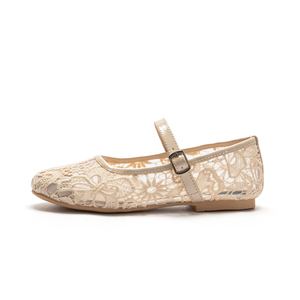 <span class=keywords><strong>Scarpe</strong></span> Mary Jane in Pizzo per Bambine con Cinturino - <span class=keywords><strong>Eleganti</strong></span> <span class=keywords><strong>Scarpe</strong></span> Casual da Cerimonia Primavera/Estate - Product Image 3