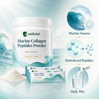 Fabricant de Matières Premières : Poudre de Peptides de Collagène Marin avec Collagène de Type I et III
