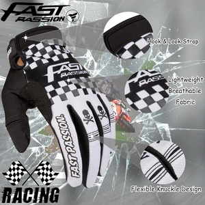 Gants de moto unisexes Fast <span class=keywords><strong>Passion</strong></span>, pour motocross, VTT, BMX, <span class=keywords><strong>MX</strong></span>, anti-dérapants, légers - Product Image 3