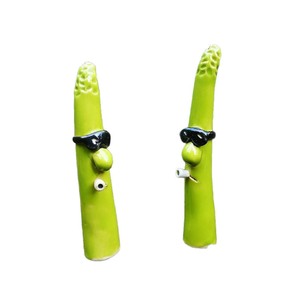 Estacas de Jardín Modernas y Sencillas con Forma de Espárrago, Adornos de Resina con Logotipo de Planta, Novedad Transfronteriza - Product Image 5