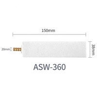 Diffuseur multidimensionnel en forme de cube Air Fresh Aquarium Fish Tank Décoration Corindon blanc Pierre à air