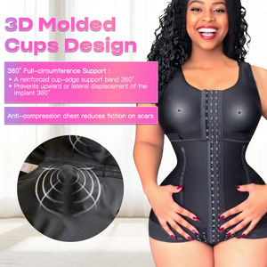 Hoge Compressie Faja Panty Body Shaper Bodysuit Post Operatieve Fajas Short Para Mujer Colombianas Shapewear Voor Vrouwen - Product Image 5