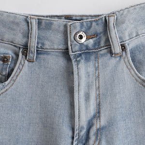 <span class=keywords><strong>Jeans</strong></span> a Vita Alta alla Moda per <span class=keywords><strong>Donna</strong></span>, Gamba Dritta, Vestibilità Comoda, Lunghezza alla Caviglia, Lavaggio Chiaro, Stile Vintage - Product Image 5