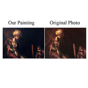 Riproduzioni di Dipinti di Qualità Museale, Dipinte a Mano su Tela da Famosi Artisti Barocchi, Figure di Rembrandt - Product Image 2