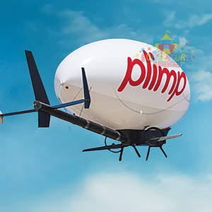 Globo Dirigible Inflable de Grado Comercial, Decoración de Helio, Modelo Inflable Publicitario para Espectáculos al Aire Libre - Product Image 1