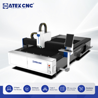Vente directe d'usine : Machine de découpe laser à fibre CNC 5x10 pieds avec table à lames modulaire pour tôles métalliques