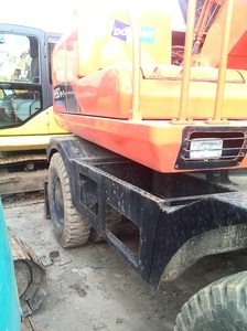 Haute qualité utilisé Doosan Dh130w pelle sur pneus/utilisé Dh150 Dh130w pelles sur pneus bon marché pour Sa - Product Image 3