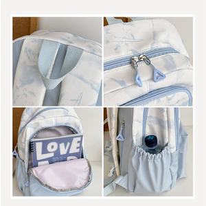 <span class=keywords><strong>Mochila</strong></span> informal inspirada en el paisaje de acuarela, compañero de viaje versátil y refrescante, <span class=keywords><strong>mochila</strong></span> espaciosa para estudiantes. - Product Image 4