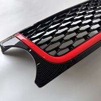 Pour Land Rover Range Rover Sport 2010-2013, calandre avant noire rouge nid d'abeille L320, accessoires de mise à niveau, neuf