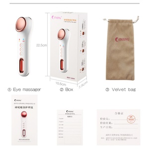 เครื่องดูแลผิวหน้า เครื่องนวดหน้า กำจัดริ้วรอย อุปกรณ์ดูแลผิวหน้า เครื่องนวดรอบดวงตาไฟฟ้า พร้อมความร้อนและความเย็น - Product Image 4