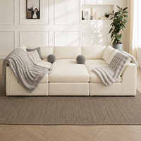 Canapé modulaire sectionnel pour salon, meubles de luxe, canapé sectionnel confortable, ensemble de canapés modernes