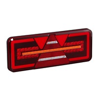 E-Mark DOT 24V Multi-fonction Combinaison Lumière 360mm Remorque LED Signalisation Éclairage Camion Feu Arrière