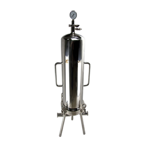 Filtros de Acero Inoxidable 304 de 20 Pulgadas de un Solo Núcleo Resistentes a Altas Temperaturas (80°C) ° Operación C en Purificación de Fluidos de Refinación de Petróleo - Product Image 3