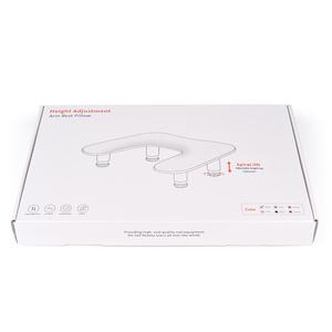 Repose-bras en cuir PU réglable en hauteur en forme de U, coussin de main polyvalent pour manucure, support pour table de salon de manucure - Product Image 4