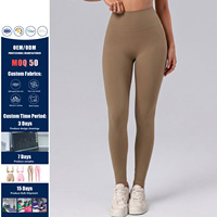 Pantalon d'entraînement taille haute uni pour femme, longueur intégrale, écologique, respirant, extensible dans quatre directions, séchage rapide, grandes tailles