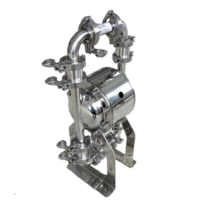 सुओटो पंप 25 स्टेनलेस स्टील सैनिटरी पंप बीयर के लिए 1 इंच वायवीय डबल डायाफ्राम पंप - Product Image 5