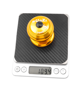 Casque <span class=keywords><strong>de</strong></span> vélo <span class=keywords><strong>de</strong></span> route MUQZI MTB, casque à roulements <span class=keywords><strong>de</strong></span> 34 mm, tube droit <span class=keywords><strong>de</strong></span> 28,6 mm, <span class=keywords><strong>fourche</strong></span> avant interne, filetage sans vis <span class=keywords><strong>de</strong></span> 1-1/8 pouces, casque CNC - Product Image 6