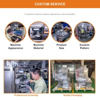 Machine automatique commerciale de fabrication de raviolis, empanadas, samosas, gyozas et wontons, en acier inoxydable SUS304, capacité minimale de 180 pièces, pour usine alimentaire