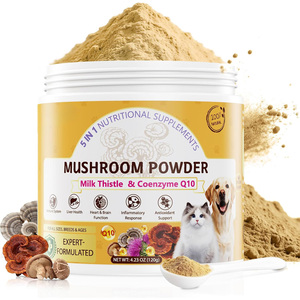 Complément alimentaire en poudre 5 en <span class=keywords><strong>1</strong></span> <span class=keywords><strong>pour</strong></span> animaux de compagnie avec chardon-marie, poudre nutritionnelle <span class=keywords><strong>pour</strong></span> chiens et chats, étiquette privée OEM disponible, 120g - Product Image 1