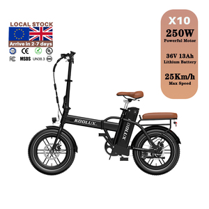 Vélo électrique de ville pliable FR Stock KOOLUX X10 250W 36V 13AH homologué route CE EN15194 certifié 25KM/H - Product Image 2