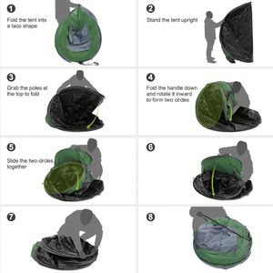 Tiendas de Campaña Instantáneas Plegables, Impermeables, Automáticas, para Acampar al Aire Libre, en la Playa o para Hacer Senderismo - Product Image 4