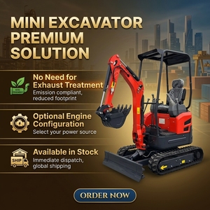 Miniexcavadora de 1 Tonelada, Nueva, Excelente, Tipo 10, con <span class=keywords><strong>Pala</strong></span> Integrada y Toldo, para Proyectos a Pequeña Escala en el Extranjero - Product Image 3