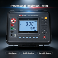 Testeur de résistance d'isolement haute précision 15 kV, diagnostic de courant de court-circuit 6 mA, diagnostic de tension de coup de frein, immunité au bruit automatique