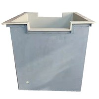 Réservoir de chauffage industriel PP, fabricant chinois, fourniture de réservoir électrolytique en plastique pour évier, nettoyage industriel, personnalisé, 5 ans