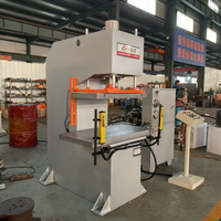 Presse hydraulique à colonne unique robuste ODM OEM Boreino Y41-10T de 10 tonnes avec moteur 3kW et PLC - Machine industrielle de poinçonnage/presseage 380V