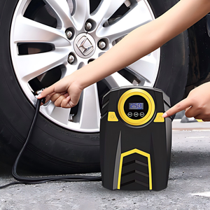 Compresseur d'air numérique 12V DC pour pneus <span class=keywords><strong>de</strong></span> voiture, affichage numérique, 150 PSI, pompe à air portable pour voiture, arrêt automatique - Product Image 4
