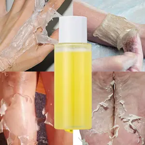 Private Label Blank Package Lower MOQ Extra Strong Bleaching Oil Dark Knees Knuckles Removal Skin Whitening Orange Yellow Peelin