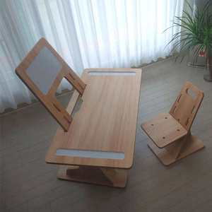 Tranh Gỗ Dán Cho Trẻ Mẫu Giáo Bàn Học Đa Năng Sáng Tạo Cho Trẻ Bộ Bàn Và Ghế Viết Cho Trẻ Em Graffiti Vui Nhộn - Product Image 6