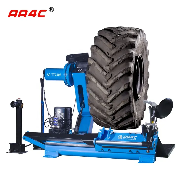 AA4C 14 "-56" changeur de pneu de camion entièrement automatique équipement de changement de pneu machine de réparation de service automatique