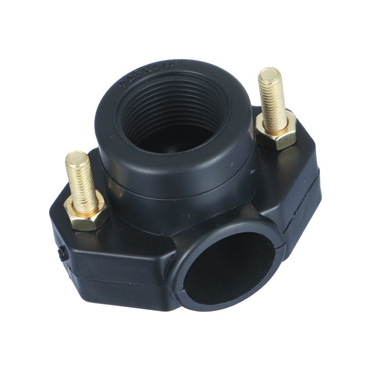 IFAN OEM бесплатные образцы PN16 HDPE фитинги для труб женский HDPE седельный зажим HDPE