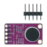 Module amplificateur de microphone à électret MAX9814 avec AGC, carte capteur audio, logique 3.3V-5V pour projets vocaux DIY