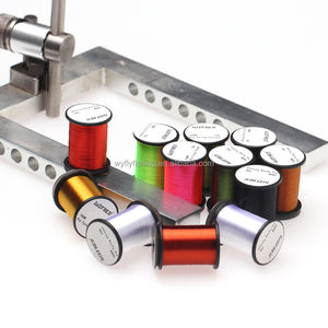 Hilo para atar moscas de primera calidad al por mayor 75D/100D/120D material plano fuerte de seda ligera para pesca en agua dulce y salada - Product Image 3