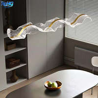 Lustre LED moderne, luminaires suspendus pour table à manger, chandeliers pour cuisine et salle à manger, éclairage intérieur
