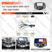 Lecteur multimédia à écran tactile de 12,3 pouces, autoradio DSP GPS, lecteur CD, lien miroir, tableau de bord pour Toyota RAV4 2006-2012