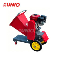Broyeur de bois à essence haut de gamme 1 tonne/heure 4 lames Durable Haute productivité 220V Excellent rapport qualité-prix