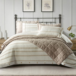 Juego de cama de edredón Jacquard de chenilla al por mayor de lujo de fábrica - Product Image 1