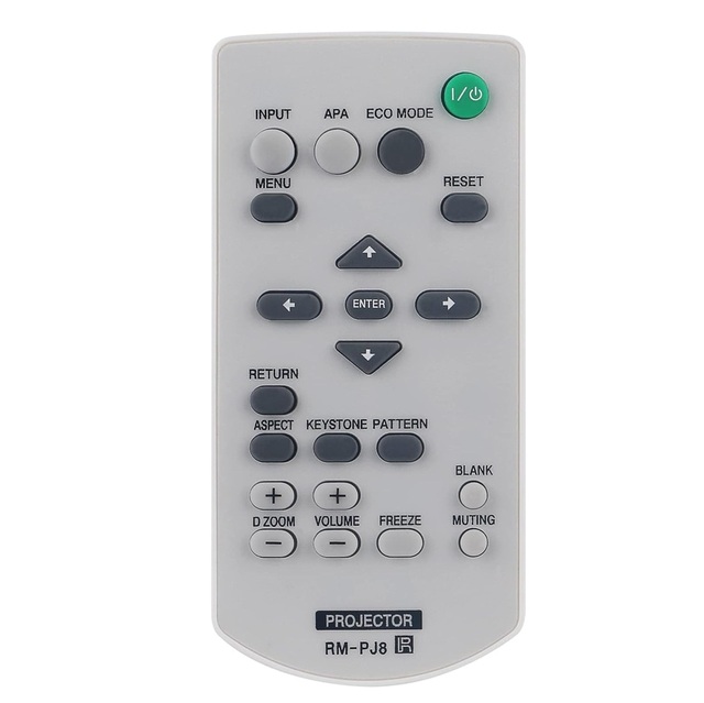RM-PJ8 Replace Remote Control Fit for Sony Data Projector VPL-DX126 VPL-CX275 VPL-CH370 VPL-EX226 VPL-EX430 VPL-PXZ10 VPL-DX102