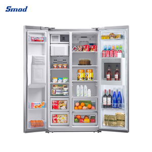 ตู้เย็นสองประตูแบบเคียงข้างกันพร้อมเครื่องทำน้ำแข็ง มินิบาร์ - Product Image 3