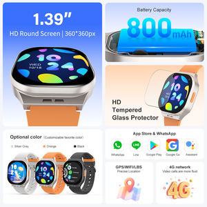Reloj Inteligente D10 para Niños, Android 8.1, 4G, Wifi, GPS, LBS, Videollamada, Geolocalización, Chat de Voz - Product Image 3