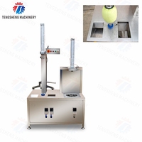 Automatische Kokos Meloen Mango Huid Verwijderaar Dunschiller Machine Pompoen Schilmachine Papaja Was Kalebas Peeler Machine